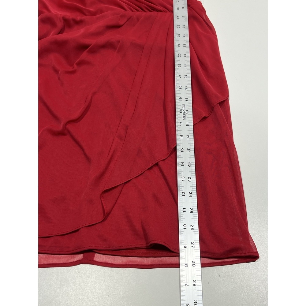 Dj Jaz Red Mini Cocktail‎ Dress Size 8 - Picture 9 of 9